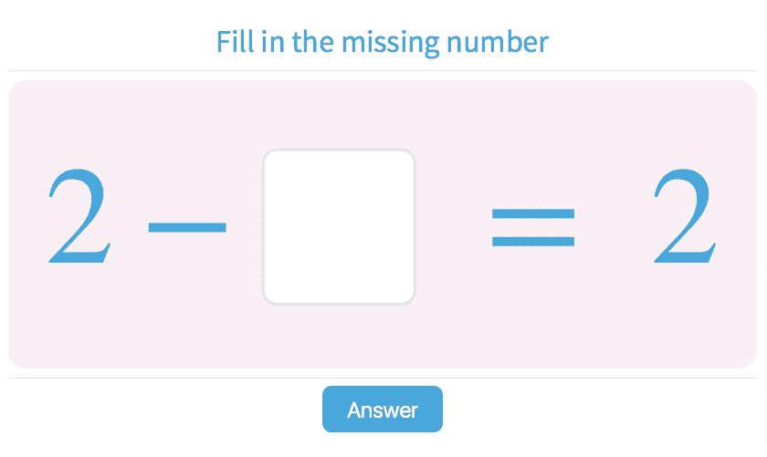 Subtraction Practice with Math Games